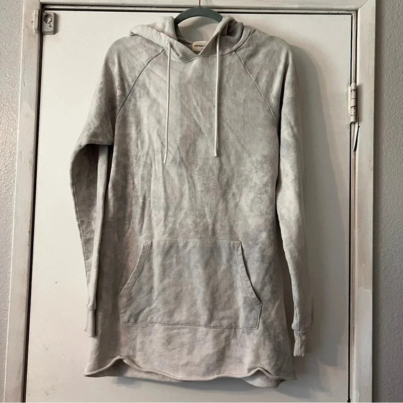 Cotton Citizen Dresses & Skirts - Cotton Citizen Sweater Dress Hooded Sweatshirt Tie Dye Awww Lounge Loungewear S